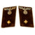 Original German WWII NSDAP District Work Leader Matched Pair of Collar Tabs with RZM Tag - Arbeitsleiter Original Items