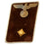 Original German WWII NSDAP District Work Leader Matched Pair of Collar Tabs with RZM Tag - Arbeitsleiter Original Items