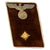 Original German WWII NSDAP District Work Leader Matched Pair of Collar Tabs with RZM Tag - Arbeitsleiter Original Items