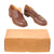 Original U.S. WWII Pair of Army Officer’s Dress Shoes in Original Box - Size 8½C Original Items
