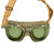 Original U.S. WWII USAAF AN-6530 Goggles and AN6542 Summerweight Helmet with Avionics Original Items