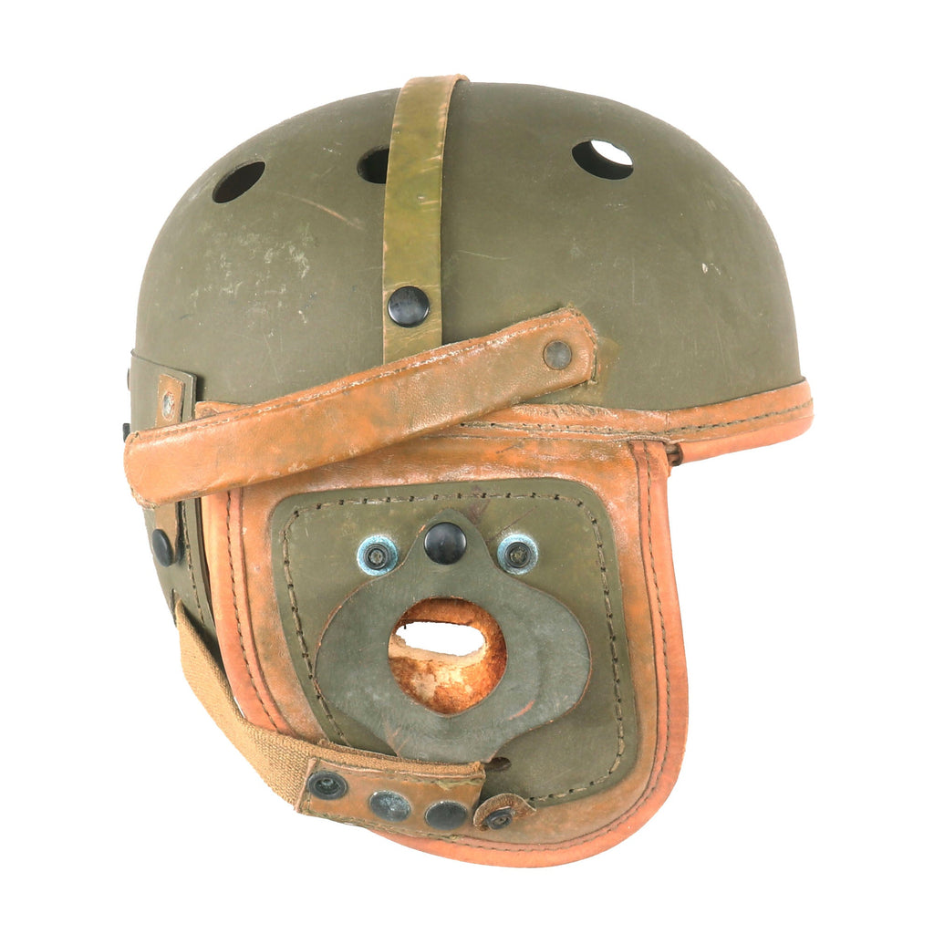 Original U.S. WWII M38 Tanker Helmet by Rawlings Manufacturing Co - Size 7 Original Items