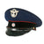 Original German WWII Fire Protection Police EM/NCO Schirmmütze Visor Cap by Carl Isker - size 54 ½ Original Items