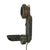Original German WWI 1916 Trench Field Telephone Handset & Leather Carrier with Original Carry Strap - Dated 1917 Original Items