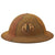 Original U.S. WWI M1917 Army 5th Anti-Aircraft Battalion Doughboy Helmet Shell with Camouflage Paint Original Items