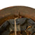 Original U.S. WWI 82nd Division 320th Field Artillery Panel Camouflage Painted M1917 Doughboy Helmet With Liner - All American Division Original Items