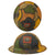 Original U.S. WWI 82nd Division 320th Field Artillery Panel Camouflage Painted M1917 Doughboy Helmet With Liner - All American Division Original Items