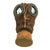 Original French WWI ARS Gas Mask Made from Converted German M1917 Ledermaske in Original Canister Original Items