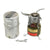Original Vietnam War U.S. Issue Rogers Gasoline Camp Stove in Bayonet "F" Canister - Dated 1964 Original Items