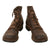 Original U.S. WWII Model 1939 American Service Shoe Low Boot Named to Captain W.N. Cluse - Size 7 Original Items