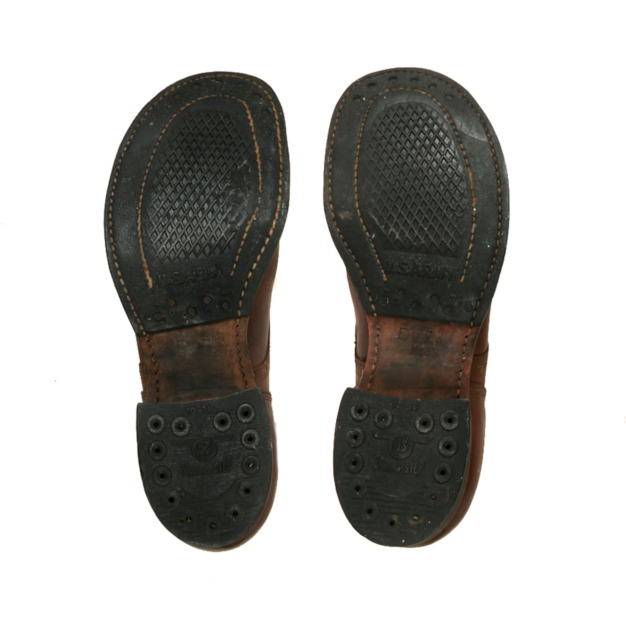 Original U.S. WWII Model 1939 American Service Shoe Low Boot Named