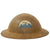 Original U.S. WWI Named 80th Division Field Artillery Painted British Made M1917 Doughboy Helmet - “Blue Ridge Division” - Complete Original Items