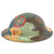 Original U.S. WWI M1917 Army Air Service Doughboy Helmet Shell with Panel Camouflage Paint & Painted Sopwith Camel Original Items
