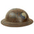 Original U.S. WWI Double Painted 7th & 29th Division British Made Mk. I Doughboy Helmet - 80th Field Artillery Regiment - Liner & Chinstrap Original Items