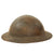 Original U.S. WWI Double Painted 7th & 29th Division British Made Mk. I Doughboy Helmet - 80th Field Artillery Regiment - Liner & Chinstrap Original Items