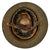 Original U.S. WWI Named 80th Division Field-Painted British-Made Mk. I Helmet with Liner & Chinstrap - 315th Machine Gun Battalion - Corporal George J. Voelker Original Items