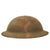 Original U.S. WWI M1917 Doughboy Helmet With Subdued Camouflage Pattern Paint - Full Liner & Partial Chinstrap Original Items