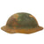 Original U.S. WWI 26th Division Painted M1917 Doughboy Helmet with Field Artillery Cannon & Boston Accent Writing Original Items