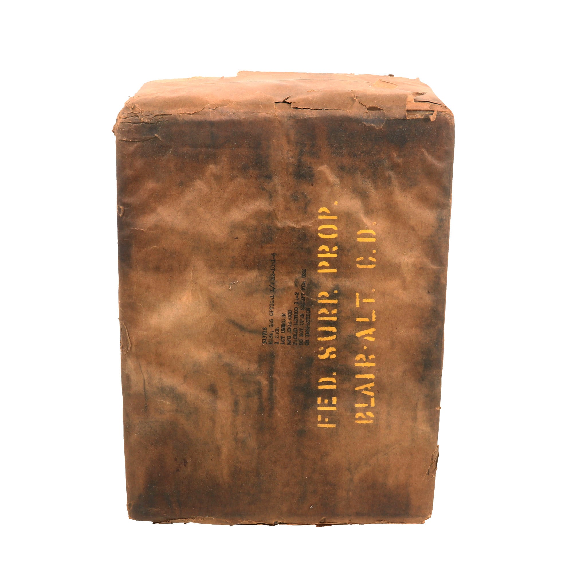 Original U.S. WWII M2-10A1-6 Lightweight Optical Gas Mask Sealed