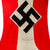 Original U.S. WWII Enormous Captured HJ Youth Banner Signed & Embroidered by Men of 2nd Cavalry Reconnaissance Squadron - KIA & Purple Hearts Stitched by Names - 6⅓ x 19 Feet Original Items