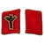 Original German WWII SA Sanitätsschule Medic School Matched Pair of Collar Tabs Original Items