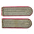 Original German WWII Heer Army Panzer Leutnant Officers Shoulderboards - Matched Pair Original Items