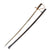 Original German WWII Army Heer Officer's Dove Head Sword with Nickel-Plated Blade and Steel Scabbard Original Items
