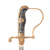 Original German WWII Army Heer Officer's Dove Head Sword with Nickel-Plated Blade and Steel Scabbard Original Items
