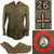 Original U.S. WWI Named Enlisted Pilot 26th Aero Squadron 3rd Air Park Aviation Warrant Officer Uniform Jacket & Breeches with Victory Ribbon & Wound Stripe Original Items
