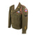Original U.S. WWII Named 82nd Airborne Division Headquarters Ike Jacket with DUI on Shoulder Boards Original Items