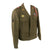 Original U.S. WWII Named 82nd Airborne Division Headquarters Ike Jacket with DUI on Shoulder Boards Original Items