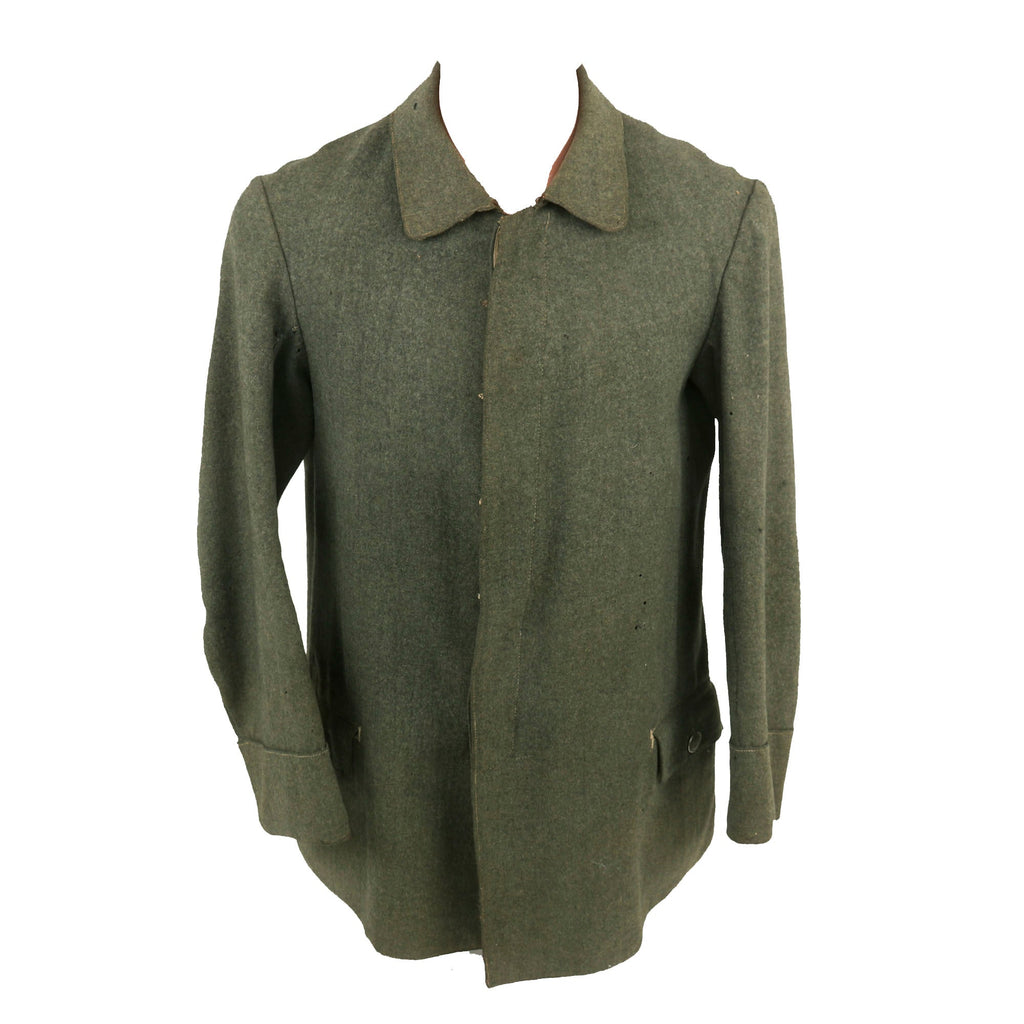 Original Imperial German WWI Bavarian EM/NCO M1915 / M1916 Feldbluse Tunic with Minor Alterations Original Items