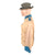 Original U.S. Spanish American War 2nd Infantry Regiment Captain’s M1898 Tropical Coat with Private Purchase Officer’s Campaign Hat - Hand Sewn Construction Original Items
