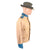 Original U.S. Spanish American War 2nd Infantry Regiment Captain’s M1898 Tropical Coat with Private Purchase Officer’s Campaign Hat - Hand Sewn Construction Original Items