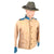 Original U.S. Spanish American War 2nd Infantry Regiment Captain’s M1898 Tropical Coat with Private Purchase Officer’s Campaign Hat - Hand Sewn Construction Original Items