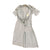 Original U.S. Korean War Female Marine Seersucker Pinstripe Dress with Insignia & National Defense Ribbon Original Items