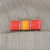 Original U.S. Korean War Female Marine Seersucker Pinstripe Dress with Insignia & National Defense Ribbon Original Items