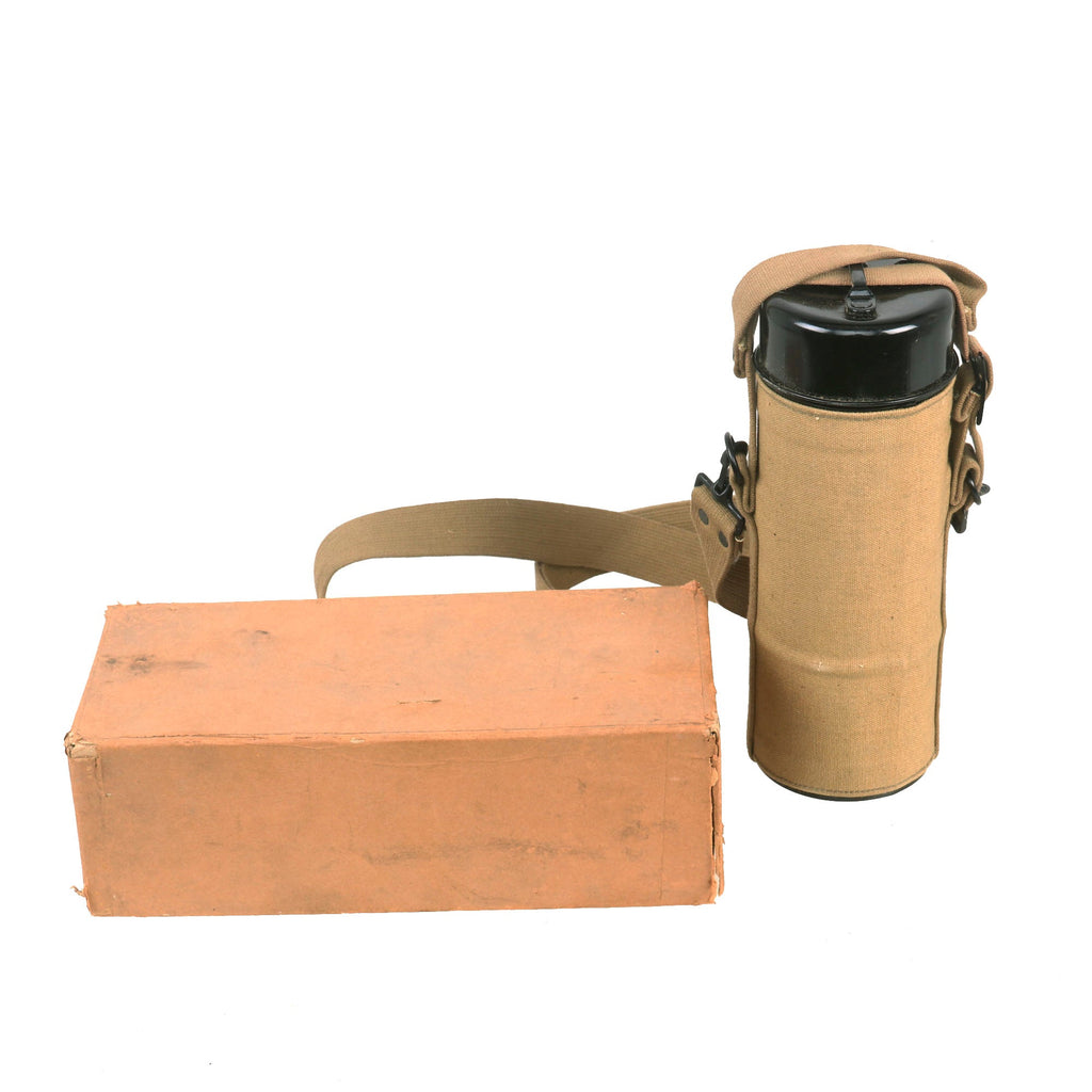 Original U.S. WWI Private Purchase Officer’s Bartlett Vacuum Food Canteen Army Pattern in Original Box Original Items