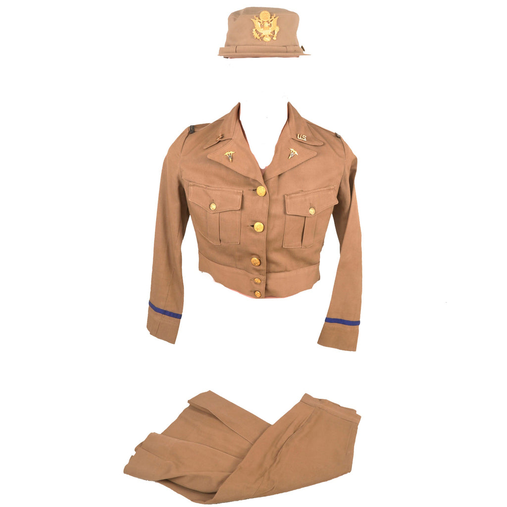 Original U.S. WWII Female Army Nurse Corps Officer's Uniform Jacket wi –  International Military Antiques