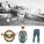 Original France WWI Pilot Armée de l'Air French Air Service Officer’s Uniform Set With Tunic, Trousers, Sam Browne Belt and Kepi With Squadron Insignia - 'Stork Escadrille N3' Original Items