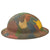 Original U.S. WWI Complete M1917 28th Infantry Division Doughboy Helmet Shell With Textured “Splotch” Camouflage Paint - Keystone Division Original Items