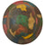 Original U.S. WWI Complete M1917 28th Infantry Division Doughboy Helmet Shell With Textured “Splotch” Camouflage Paint - Keystone Division Original Items