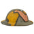 Original U.S. WWI M1917 Doughboy Helmet With Camouflage Panel Paint - Complete Original Items