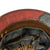 Original U.S. WWI 87th Division 346th Infantry Regiment M1917 Doughboy Helmet With Panel Camouflage Paint - “Golden Acorn” Original Items
