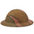 Original U.S. WWI M1917 Camouflage Painted Helmet with Wilmer Eye Shield Holes and Liner Original Items