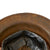 Original U.S. WWI M1917 Camouflage Painted Helmet with Wilmer Eye Shield Holes and Liner Original Items