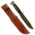 Original U.S. WWII RH PAL 36 MkII-Style Fighting Knife with Leather Belt Scabbard Original Items