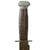 Original U.S. WWII RH PAL 36 MkII-Style Fighting Knife with Leather Belt Scabbard Original Items