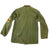 Original U.S. Vietnam War Special Forces Airborne OG-107 Utility Shirt to Master Sergeant with Senior Parachutist Badge Original Items