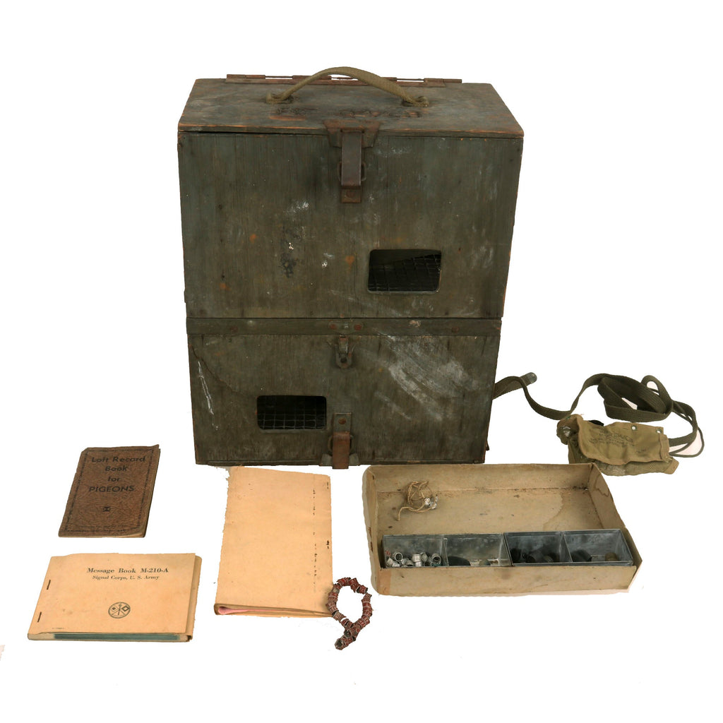 Original U.S. WWII Army Carrier Pigeon Carrier PG-102/CB with